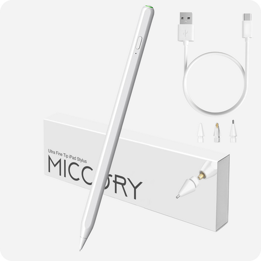 Miccory - Ultra Fine Tip Apple iPad Palm Rejection Stylus Pen
