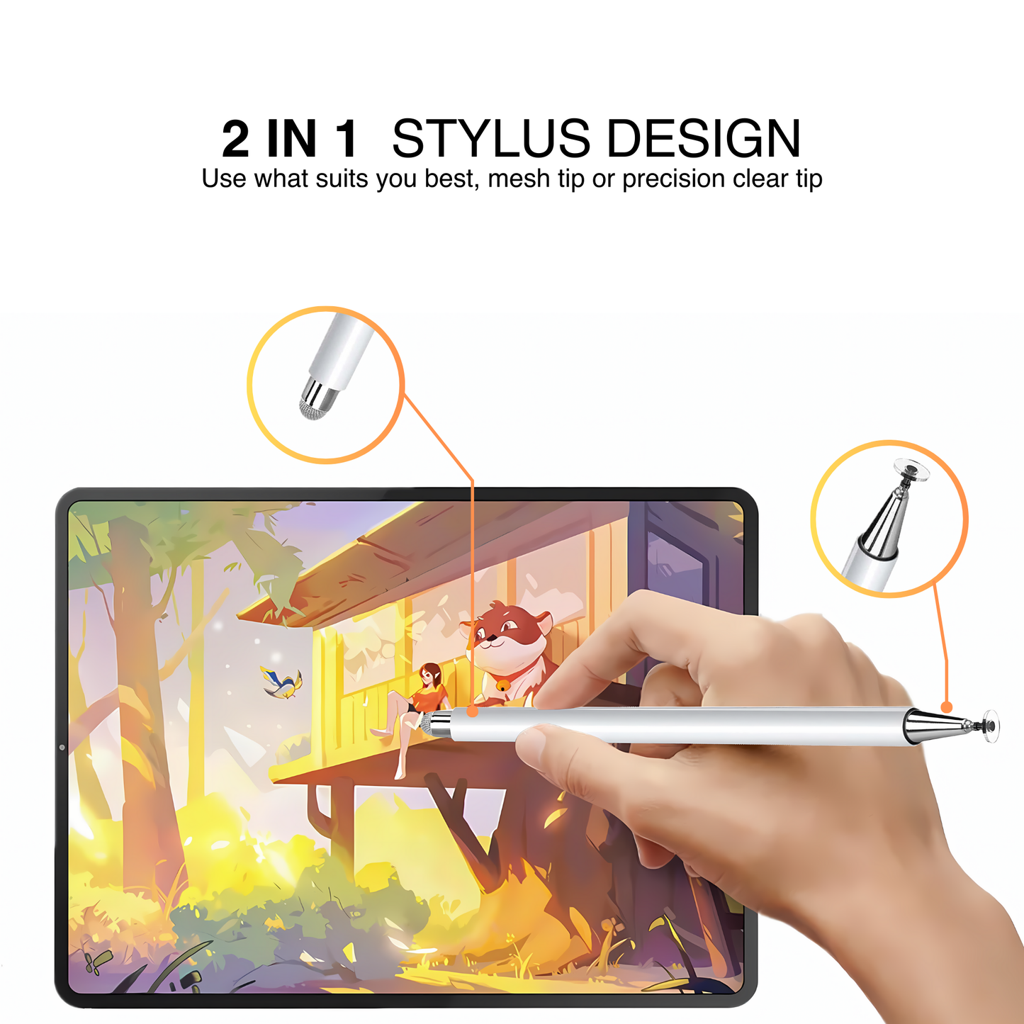 Miccory - Jot 2 in 1 Universal Stylus Pen