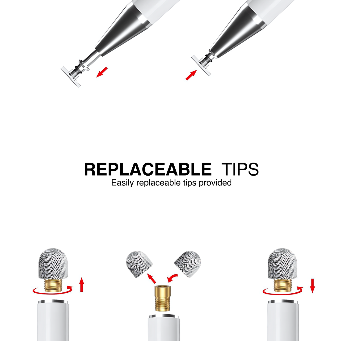 Miccory - Jot 2 in 1 Universal Stylus Pen
