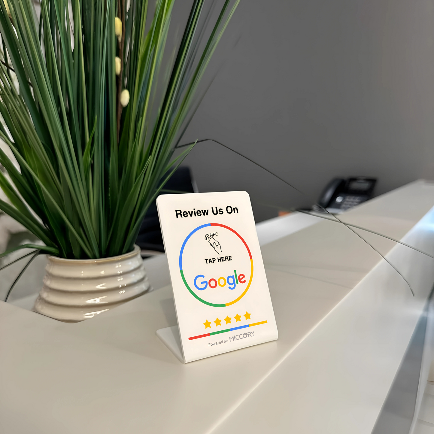 Google Review NFC Stand Display